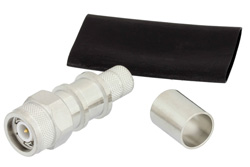 EZ-400-TM-X - TNC オス コネクタ、圧着/ノンソルダー端子接続、LMR-400、PE-C400、PE-B400、PE-B405