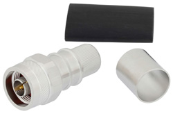 EZ-600-NMH-X - N オス コネクタ、圧着/ノンソルダー端子接続、LMR-600、PE-C600