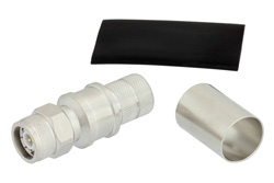 EZ-600-TM-X - TNC オス コネクタ、圧着/ノンソルダー端子接続、LMR-600、PE-C600