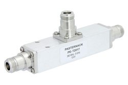 PE-T2017 - 低 PIM 20 dB N 不均等タッパー、380 MHz 〜 6 GHz 最大 300 W