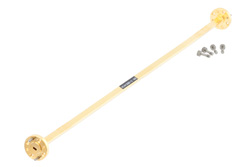 PE-W12S001-12 - WR-12 計装グレード 直管導波管セクション 12 インチ長、UG-387/U フランジ、動作範囲 60 GHz 〜 90 GHz