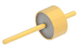 PE1013-2 - 気密シールはんだ端子、0.015 直径丸形ピン、0.1 本体直径、0.18 ピン長