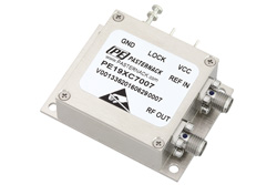 PE19XC7007 - 2 GHz フェーズロック発振器、100 MHz 外部リファレンス、位相雑音 -110 dBc/Hz、SMA