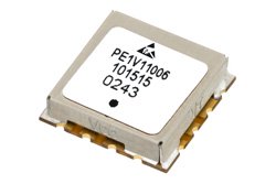 PE1V11006 - 表面実装 (SMT)電圧制御発振器 (VCO)、50 MHz 〜 100 MHz、位相雑音 -135 dBc/Hz、0.5 インチ パッケージ