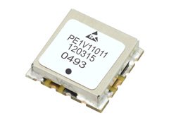 PE1V11011 - 表面実装 (SMT)電圧制御発振器 (VCO)、200 MHz 〜 400 MHz、位相雑音 -126 dBc/Hz、0.5 インチ パッケージ