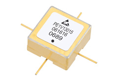 PE1V13015 - 表面実装 (SMT)電圧制御発振器 (VCO)、3.7 GHz 〜 4.35 GHz、位相雑音 -106 dBc/Hz、0.5 インチ 高信頼性、気密シール