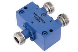 PE2036 - 50 Ω、N 電力2分配器、8 GHz 〜 12.4 GHz、定格 10 W