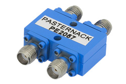 PE2057 - SMAジャック 90°ハイブリッド; 12.0 - 18.0 GHz