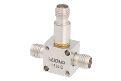 PE2083 - 50 Ω、2.92mm 抵抗性電力2分配器、DC 〜 26.5 GHz、定格 1 W