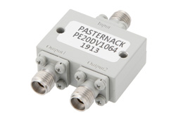 PE20DV1064 - 2 分配 2.92mm 電力分配器、18 GHz 〜 40 GHz 最大 20 W