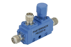 PE2207-6 - 方向性 6 dB SMA 結合器、最大 18 GHz、最大定格 4 W