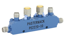 PE2220-10 - 双方向性 10 dB SMA 結合器、最大 5.2 GHz、最大定格 10 W