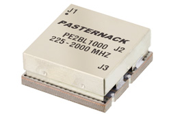 PE2BL1000 - 50 Ω 〜25 Ω バラン、225 MHz 〜 2 GHz 、最大 100 W 表面実装(SMT)