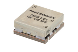 PE2BL1004 - 50 Ω 〜25 Ω バラン、100 MHz 〜 520 MHz 、最大 100 W 表面実装(SMT)