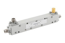 PE2CP002-20 - 方向性 20 dB SMA 結合器、最大 2.7 GHz、最大定格 50 W