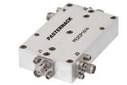 PE2CP1014 - 双方向性 40 dB SMA 結合器、最大 2.5 GHz、最大定格 200 W