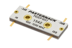 PE2CP1037 - 90 度ドロップイン ハイブリッドカプラ、400 MHz 〜 1,000 MHz 最大 200 W