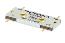 PE2CP1055 - 90 度ドロップイン ハイブリッドカプラ、2 GHz 〜 4 GHz 最大 100 W