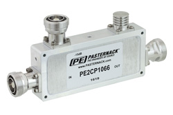 PE2CP1066 - 低PIM方向性 15 dB 7/16 DIN 結合器、最大 2.7 GHz、最大定格 200 W