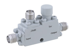 PE2CP1111 - 方向性 20 dB SMA 結合器、最大 18 GHz、最大定格 50 W