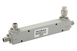 PE2CP1122-20 - 方向性 20 dB 2.92mm 結合器、1 GHz 〜 40 GHz 最大 30 W