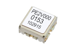 PE2V000 - 表面実装 (SMT)電圧制御発振器 (VCO)、125 MHz 〜 250 MHz、位相雑音 -127 dBc/Hz、0.175 インチ パッケージ