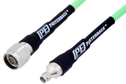 PE332 - N オス 〜 SMA オス、低損失テストケーブル、PE-P300LL 同軸