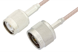 PE34266 - N オス 〜 TNC オス ケーブル、RG316-DS 同軸