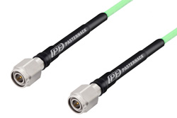 PE347 - TNC オス 〜 TNC オス、低損失テストケーブル、PE-P142LL 同軸、熱収縮チューブ、鉛フリーはんだ