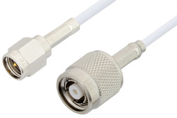 PE35244 - SMA オス 〜 逆極性 TNC オス ケーブル、RG188 同軸