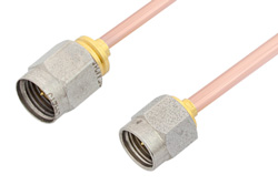 PE35660LF - 2.92mm オス 〜 2.4mm オス ケーブル、RG405 同軸、鉛フリーはんだ