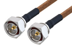 PE36136 - 7/16 DIN オス 〜 7/16 DIN オス ケーブル、RG225 同軸