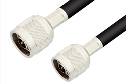 PE3618 - 75 Ω N オス 〜 75 Ω N オス ケーブル、75 Ω RG216 同軸