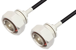 PE37953 - 7/16 DIN オス 〜 7/16 DIN オス ケーブル、PE-C240 同軸