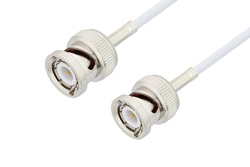 PE3C2034LF - BNC オス 〜 BNC オス ケーブル、RG188 同軸、鉛フリーはんだ