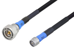 PE3C4000 - Handheld RF Analyzer Rugged Phase Stable Cable  N オス 〜 7/16 DIN オス ケーブル、PE-FF430 同軸