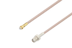 PE3C4029 - スナップオン MMBX プラグ 〜 SMA メス ケーブル、RG316 同軸