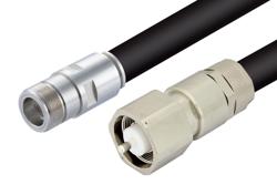 PE3C4724 - LC オス 〜 LC メス ケーブル、RG218 同軸