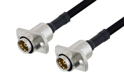 PE3C4900 - スライドオン BMA ジャック 2ホールパネル 〜 スライドオン BMA ジャック 2ホールパネルケーブル、PE-SR402FLJ 同軸