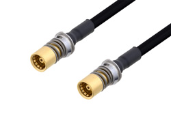 PE3C4901 - スナップオン BMA ジャック 〜 スナップオン BMA ジャック ケーブル、PE-SR402FLJ 同軸