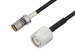 PE3C4932 - スナップオン BMA ジャック 〜 TNC オス ケーブル、LMR-100 同軸