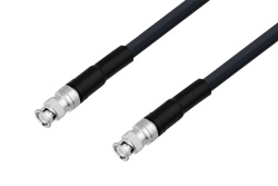 PE3C6663 - BNC Male to BNC Male Low Loss Cable Using LMR-400-DB Coax