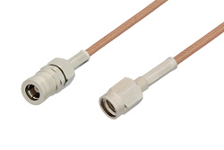 PE3C7602 - SMB Plug to SSMA Male Cable Using RG178 Coax