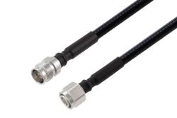 PE3C7858LF - 2.2-5 オス ～ 2.2-5 メス 低 PIM ケーブル, 1/4 インチ超フレキ同軸, 鉛フリーはんだ