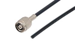 PE3C9557 - 逆極性 TNC オス ～  カットリード線, ケーブル LMR-240-FR 同軸