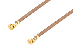 PE3CA1054 - UMCX 2.5 プラグ 〜 UMCX 2.5 プラグ ケーブル、RG178 同軸