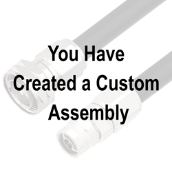 PE3W00033 - MHV オス 〜 SHV プラグ ケーブル、RG58 同軸