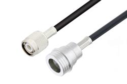 PE3W01199 - TNC オス 〜 QN オス ケーブル、LMR-195 同軸