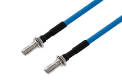 PE3W12434 - NEX10 メス バルクヘッド ～ NEX10 メス バルクヘッド 低 PIM ケーブル, SPP-250-LLPL 同軸