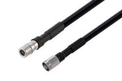 PE3W15029 - NEX10 オス ～  QMA オス, ケーブル 1/4 インチ 超フレキ同軸